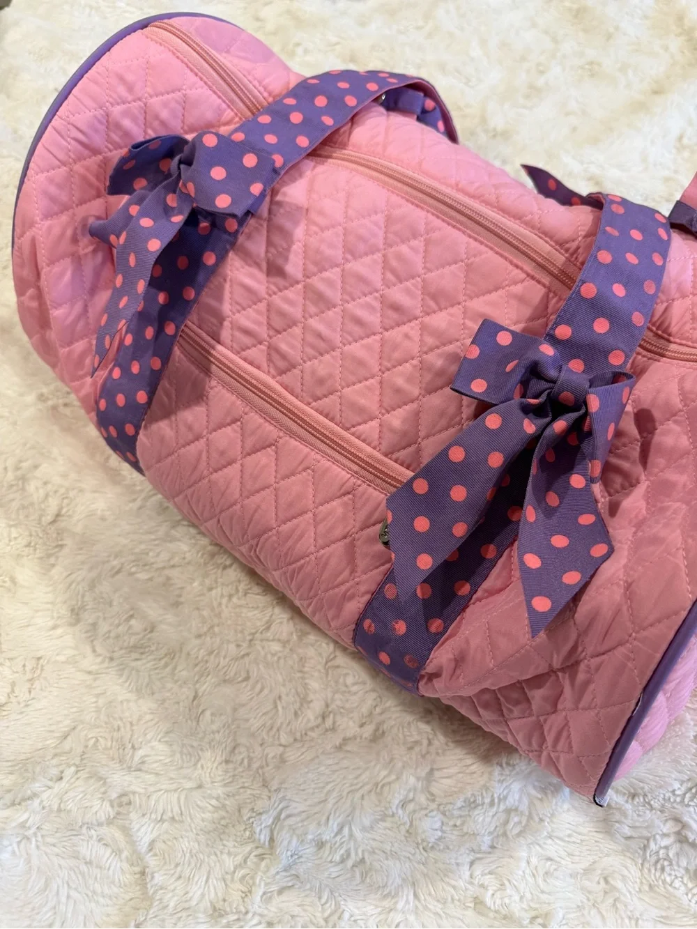 Girls Pink and Purple Ballet / Dance / Overnight Bag